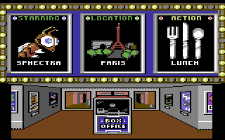 Movie Monster Game screenshot 3 for Commodore 64